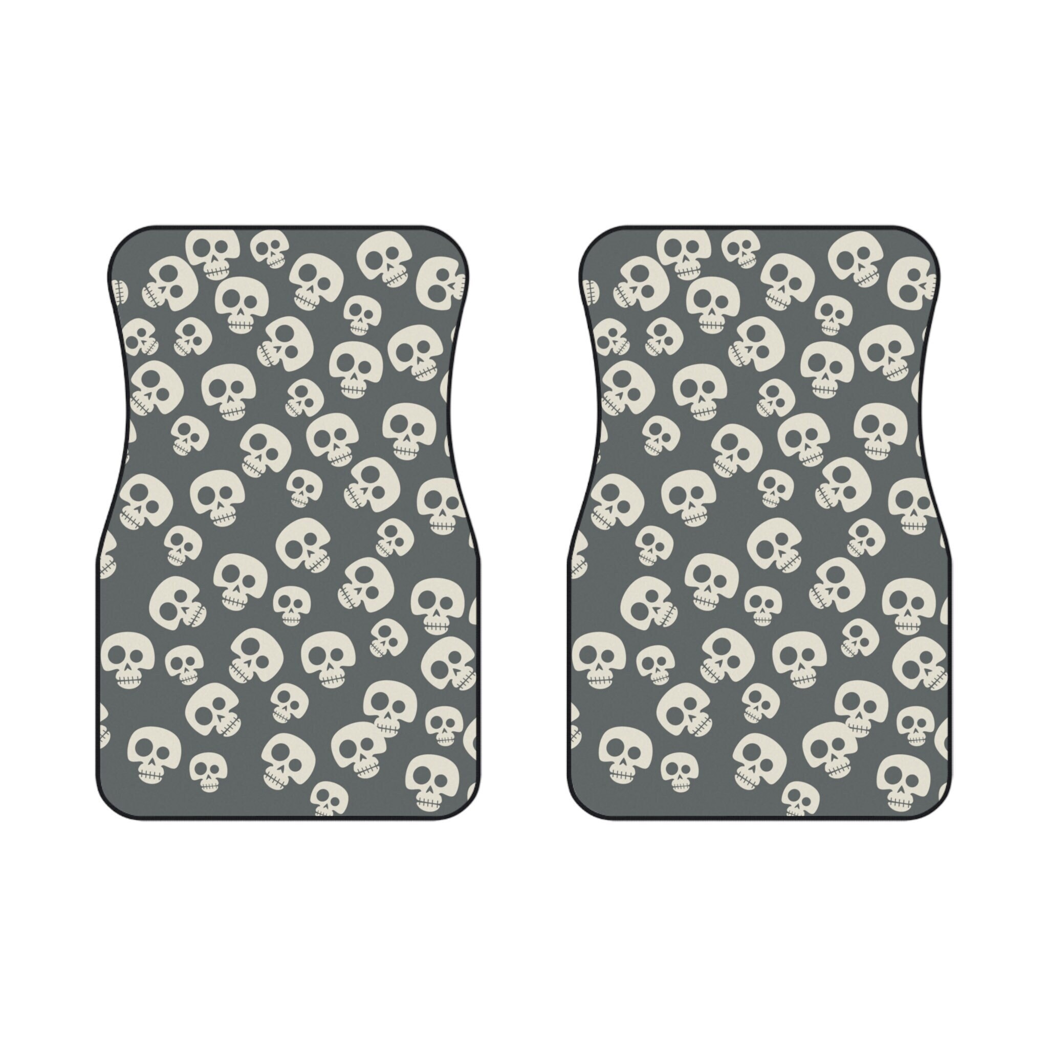 Gothic Car Mats Skulls Moths Gothcore Car Mats Gothic Car Accessories  Creepy Custom Car Mats Dark Witchcore Goth Girl Car Mats Car Decor 