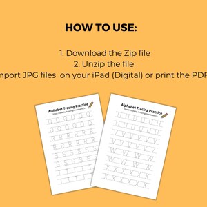 Handwriting Practice Printable Sheets, Alphabet Writing Practice, ABC ...