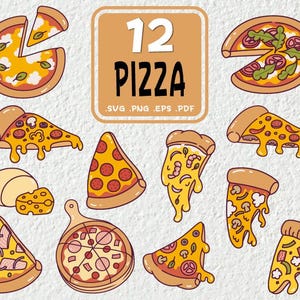 Pizza SVG Bundle, Slice of Pizza svg, Pizza Pdf file, Pizza png, Pizza vector, Pizza clipart, Pizza Pie svg, Pizza love svg, Pizza Slice Svg