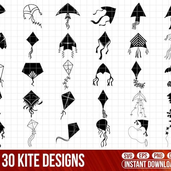 Kite SVG Bundle, Kites SVG, Kite Clipart, Kite  Cut Files For Silhouette, Files for Cricut, Vector,Kite Svg,Kite, printable, print file,svg