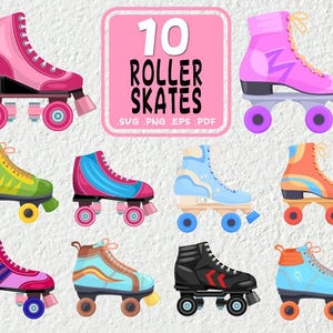 Roller Skates Svg, Skate Svg, skating Svg file, retro svg, Roller skate design, Cricut, Skating svg, Silhouette SVG, Cut files, clipart, svg