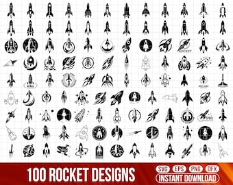 Rocket SVG Bundle, Rocket eps, Rocket dxf, Rocket png, , Rocket vector, Rocket cut files, Spaceship svg, Space Shuttle svg, Rocket Ship svg