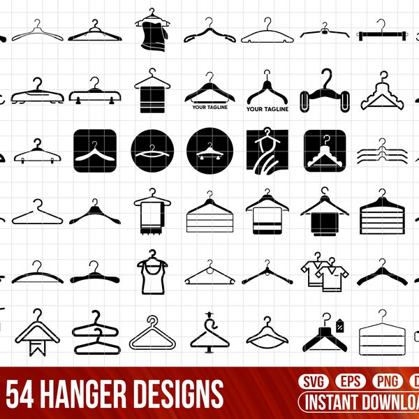 Hanger Svg, Hangers svg cut files, clothes hanger svg, hanger dxf, laser cut files, Cloth Hanger Cricut, Cloth Hanger silhouette, hanger png
