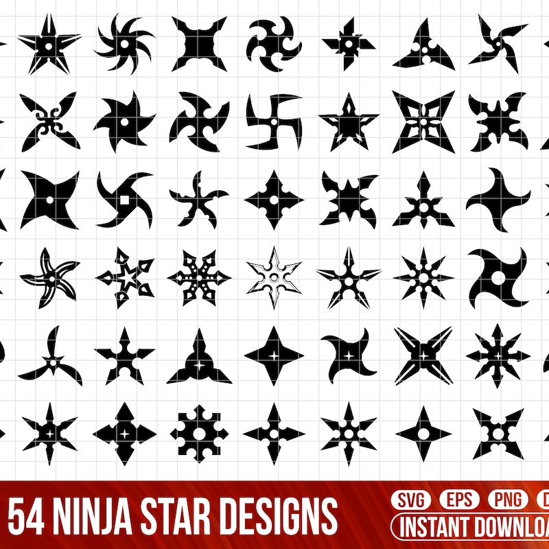 Ninja Stars - Etsy