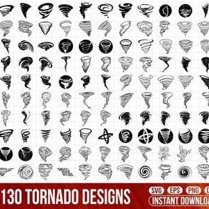 100 Tornado SVG Bundle, Storm SVG Bundle, Tornado Clipart, Tornado SVG Cut Files for Cricut, Typhoone Svg Png, Hurricane Svg Png, Wind Svg