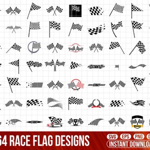 Race Flag SVG Bundle, Race Flag PNG Bundle, Race Flag Clipart, Race Svg, Race Flag SVG Cut Files for Cricut, Flag Svg, Racing Flag Svg