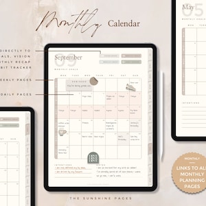 2024 Premium Dated Digital Planner Minimalist iPad Planner Goodnotes ...