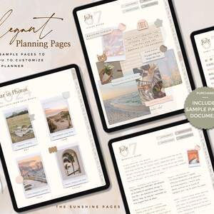 2024 Premium Dated Digital Planner Minimalist iPad Planner Goodnotes ...