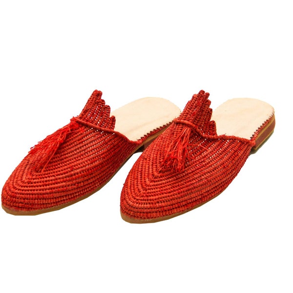 Moroccan Sunsets: Raffia Ballerina Sandals for Your Dreamy Summer Evenings