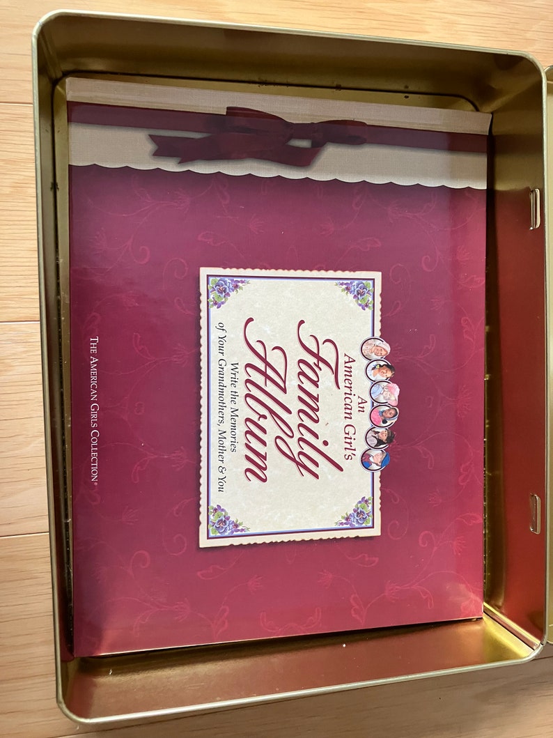 An American Girls Keepsake Box. A Special GIFT for Young Girls to Start Writing Down Their