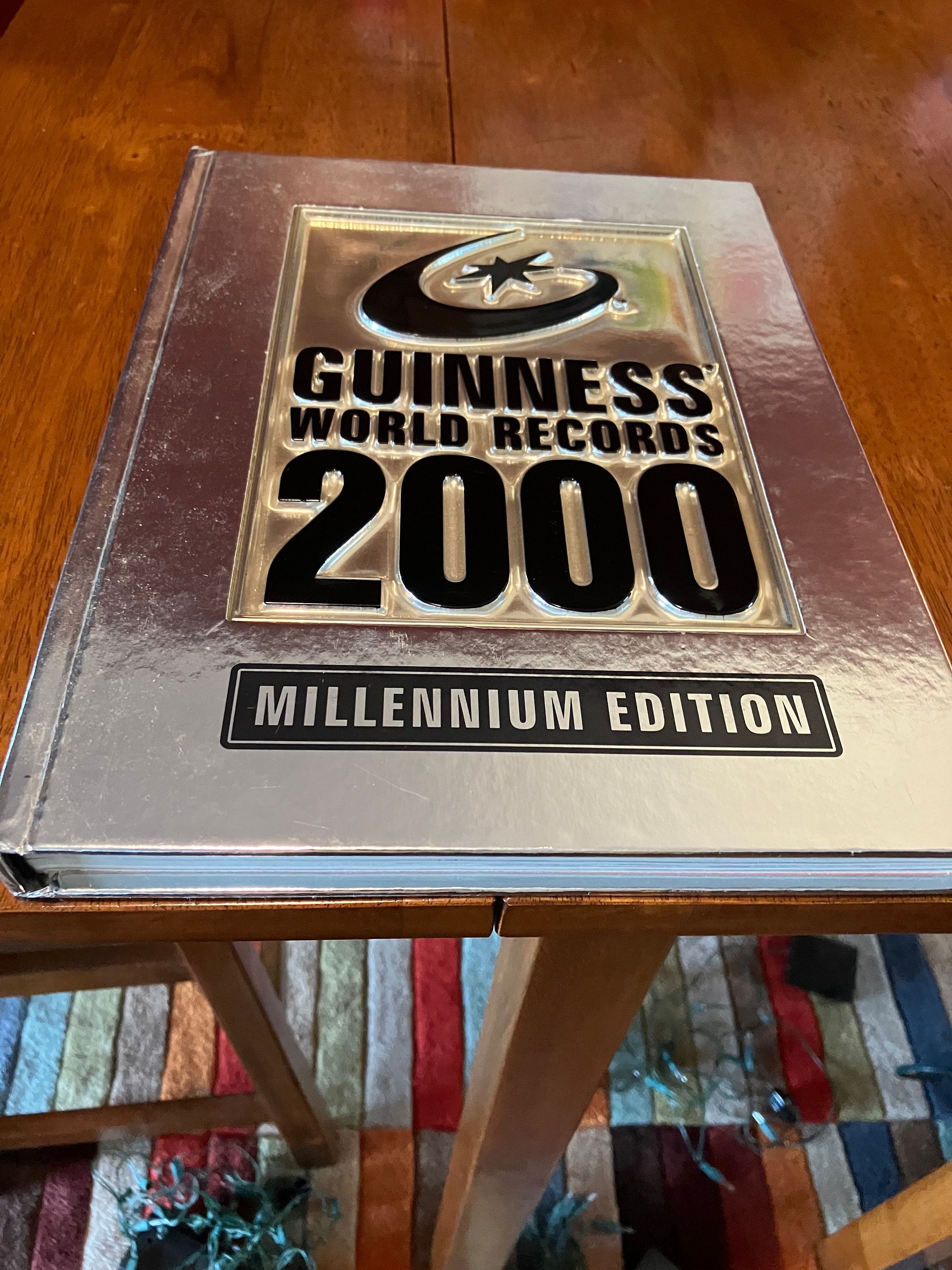 Book Guinness World Records 2000 Hardcover Book Millennium Edition