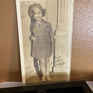 Shirley temple autograph - Etsy 日本