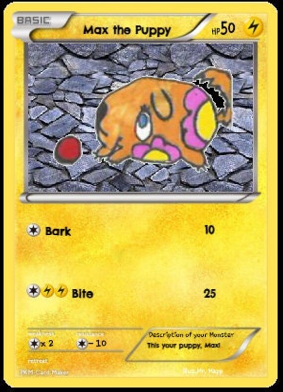 turn your pet into a pokemon card Nestura Custom for Lovers | Personalized Game-Inspired Furry Friend Birthday Gifts | Customizable Trading Card with Dog Cat Photo Custom Pokemon Card, Pet as