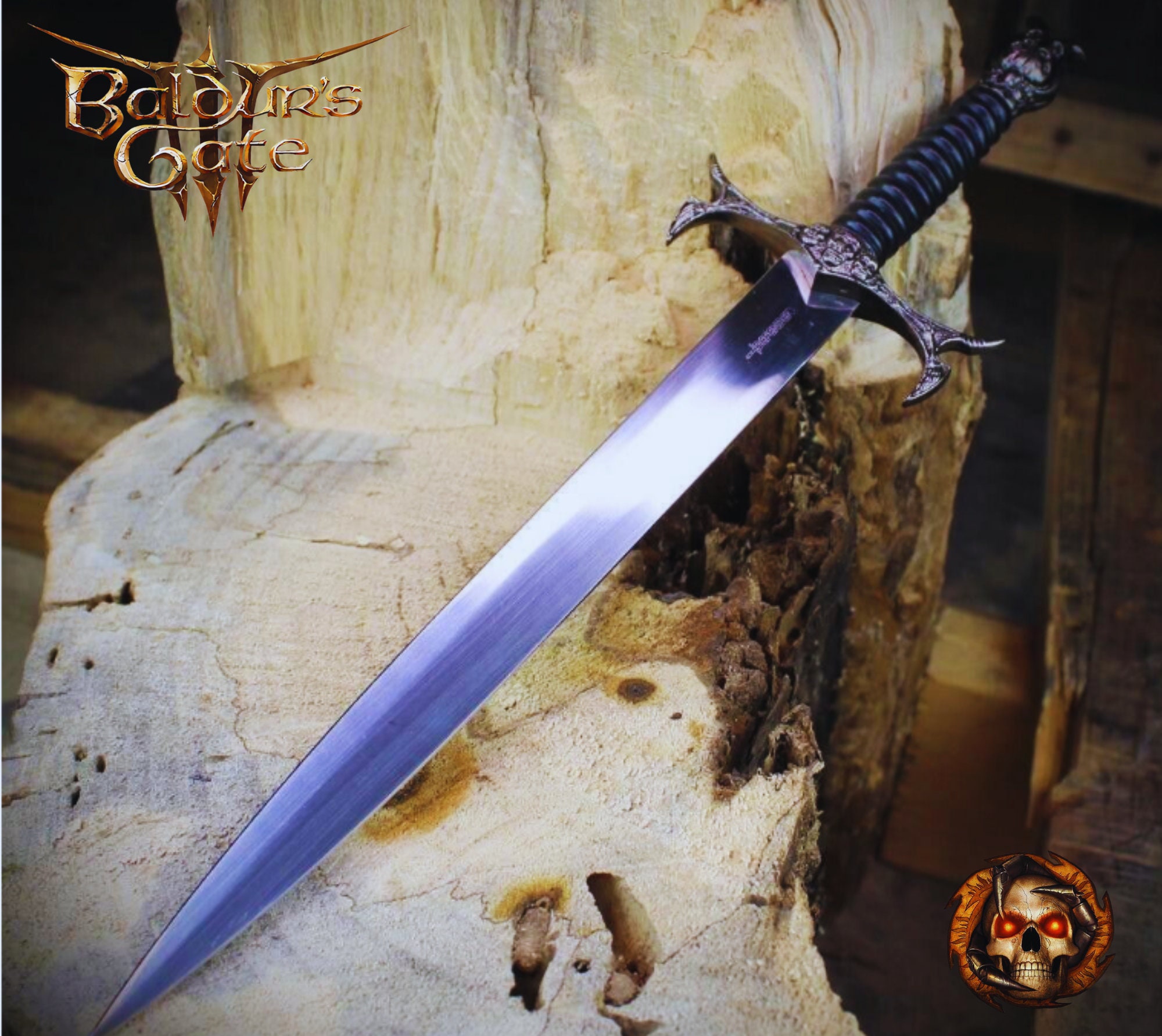 Baal Inspired Handmade Dagger Baldur's Gate 3 Design, Baldur's Gate 3