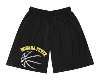 Custom Indiana Fever Basketball Shorts (AOP)