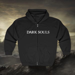 You Died, Zip Up hoodie, game merch, video games, vintage game merch, souls sweatshirt