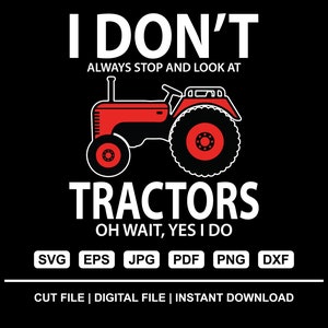 Tractor T Shirt Bundle, Tractor Quotes. Tractor Svg. Tractor Png. Tractor T-shirt for Men, Farming Tractor, Cutfile And Instant Download. image 3