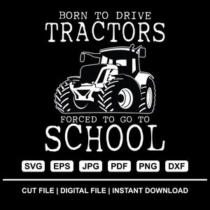 Tractor T Shirt Bundle, Tractor Quotes. Tractor Svg. Tractor Png. Tractor T-shirt for Men, Farming Tractor, Cutfile And Instant Download. image 2