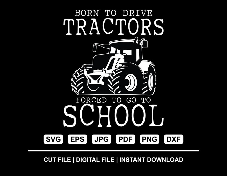 Tractor T Shirt Bundle, Tractor Quotes. Tractor Svg. Tractor Png. Tractor T-shirt for Men, Farming Tractor, Cutfile And Instant Download. image 2