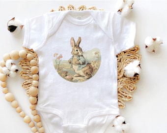 Easter bunny Onesie® Toddler Easter bunny Onesie® Vintage easter bunny Onesie® Easter baby outfit Easter baby girl Easter baby boy Outfit