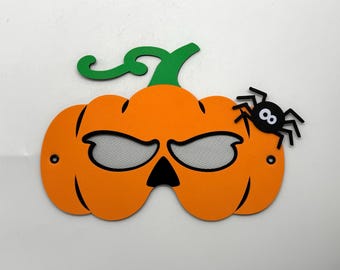 Pumpkin Mask: Halloween Costume Accessory, Kids & Adults