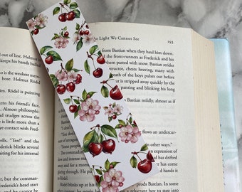 Marcador de flores de cerezo: elegancia artesanal para su placer de lectura