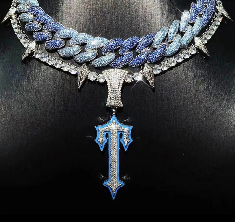 Trapstar Necklace Drip Necklace Trapstar Pendant Urban Etsy UK