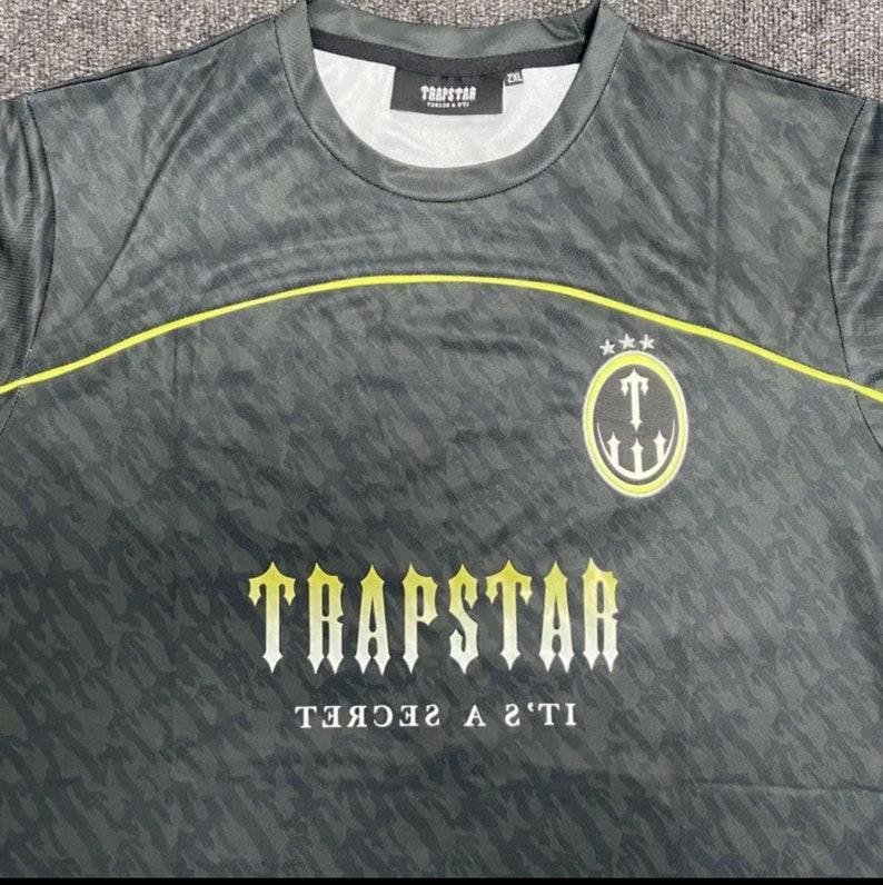 Trapstar Short Football Jersey Trapstar Clothing Custom Etsy UK