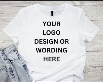 Custom T-Shirt: Personalized Logo, Design, or Wording for Any Occasion