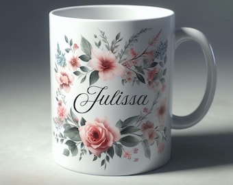 Customizable Ceramic Cup for Coffee and Tea Lovers Personalized Mug Gift Personalized Coffee Mug