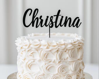 Custom Cake And Cupcake Toppers | Personalized Party Decorations for Birthdays, Weddings, Baby Showers And Events