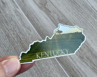 Kentucky State Sticker | Journal Sticker | Laptop | Water bottle | Waterproof Vinyl