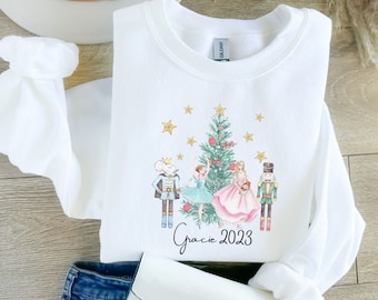 Custom Nutcracker Ballet Sweatshirt, Nutcracker Sweatshirt, Ballet Lover Shirt, Christmas Sweater, Sugar Plum Fairy, Nutcracker, Mouse King