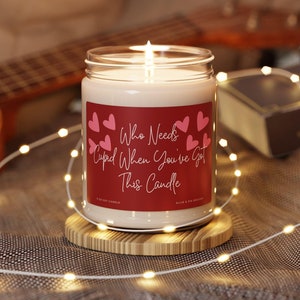 Funny Anti-Valentine Candle,Gift for Him or Her,Soy Candle,Divorce Gift,Boyfriend Gift,Break Up Gift,Best Friend Gift,Romantic Humor Candle