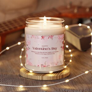 Custom Valentine Candle,Gift for Him or Her,Soy Candle,Anniversary Gift,Boyfriend Gift,Husband Gift,Best Friend Gift,Romantic Humor,New Love