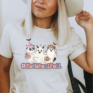 Hot Ghoul Fall Retro Halloween shirt, Retro shirt,Cute Halloween shirt,Spooky Season,Trendy Halloween shirt,Funny Halloween, punny shirt