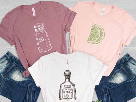 Lime Wedge Slice Costume T-Shirt Tequila Lime And Salt Group Lime Wedge Slice Costume T-Shirt Tequila Lime And Salt Group