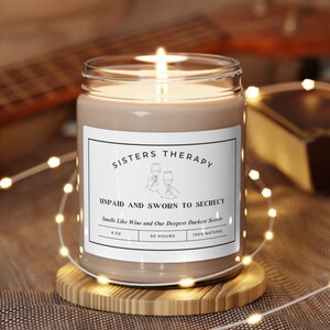 Sister Gift, Favorite Sister candle, Candle gifts for Sister, Funny gifts for Sister, Christmas gift for Sister, Sister gift from Brother