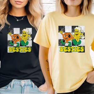 Matching Retro Comfort Colors St Patty&#39;s Day  Shirt, Lets Day Drink Shirt, Vintage St Patricks Day Shirt, Day Drinking Shirt, Retro Shirt