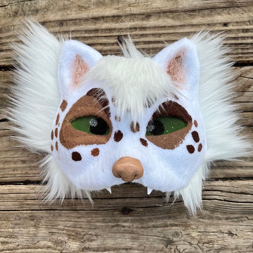 Therian Quadrobics Cat Mask Fur Quads Furry Mask read - Etsy