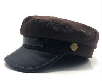 neue unisex rot schwarz flache navy hut kappe frauen männer fashion berets heißer verkauf street style beret caps marke hüte Zeitung Kappe