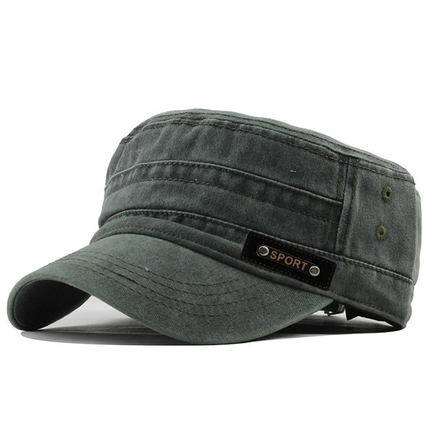 Flat top caps for outlet sale