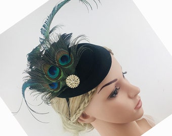 Elegante Feather Fascinators Hat Derby Hat Decoratie Hoofddeksels