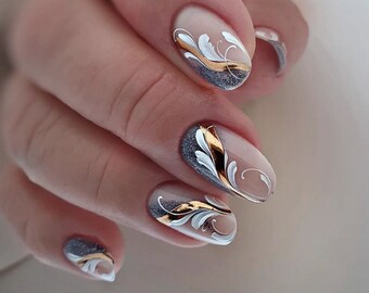 Flower Nails | Press On | Nails Art