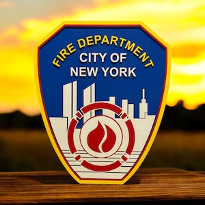 FDNY Replica Wall Plaques