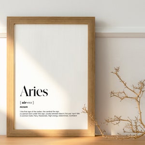 Aries Wall Art Zodiac Poster Printable, Aries Art, Aries Gift, Aries Wall Art, Aries Gifts, Astrology Art, Aries Goddess Cosmic Art Print