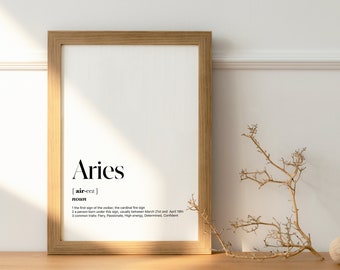 Aries Wall Art Zodiac Poster Printable, Aries Art, Aries Gift, Aries Wall Art, Aries Gifts, Astrology Art, Aries Goddess Cosmic Art Print