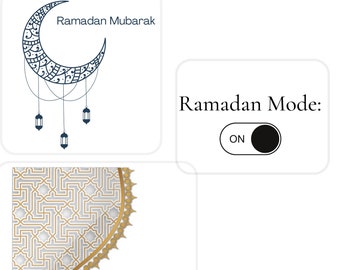 Ramadan Mubarak SVG Bundle, Ramadan Mubarak PNG, Ramadan Kareem svg, Ramadan decoration, Ramadan gift, ramadhan clip art, Ramadan mode on