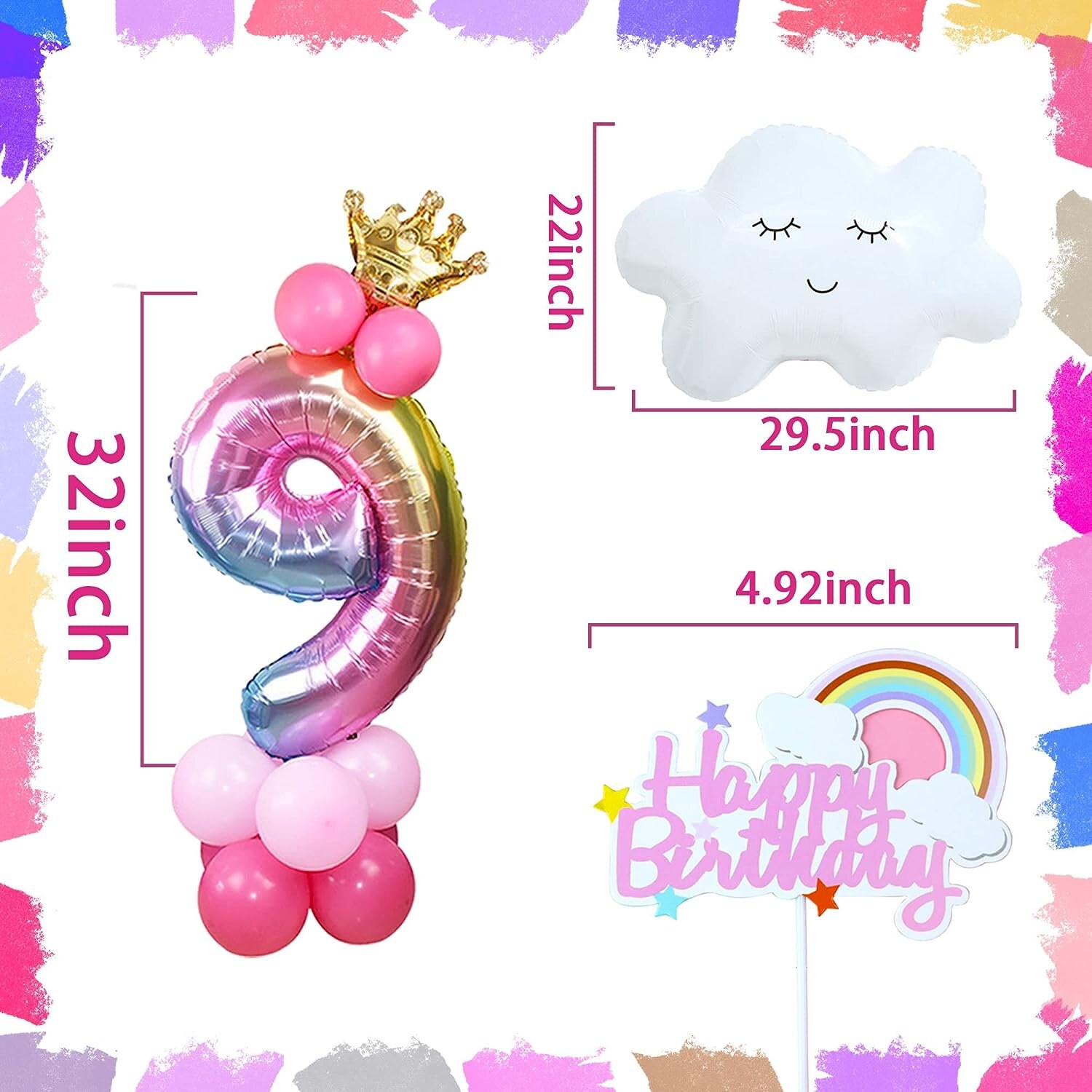 32 inch nummer ballonnen 0-9 grote folie donut ballon alfabet ijs verjaardag baby shower mylar gigantische ballon partij decoratie bruiloft - België 32 inch nummer ballonnen 0-9 grote folie donut ballon alfabet ijs verjaardag baby shower mylar gigantische ballon partij decoratie bruiloft - België