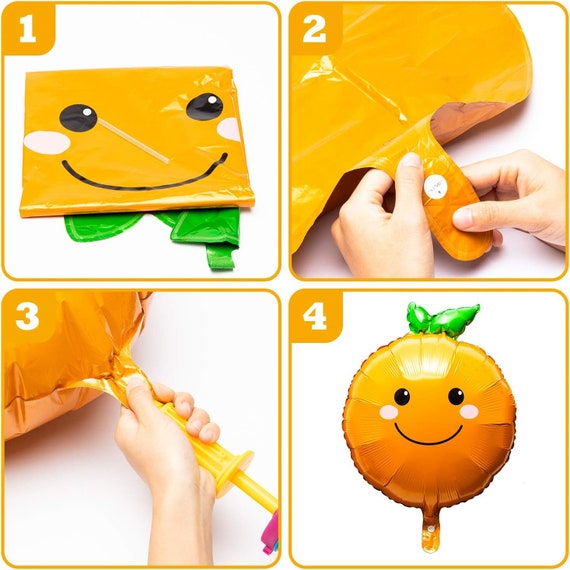 First Birthday Balloon Kit - Sweet To Be One Orange Theme Party Decor